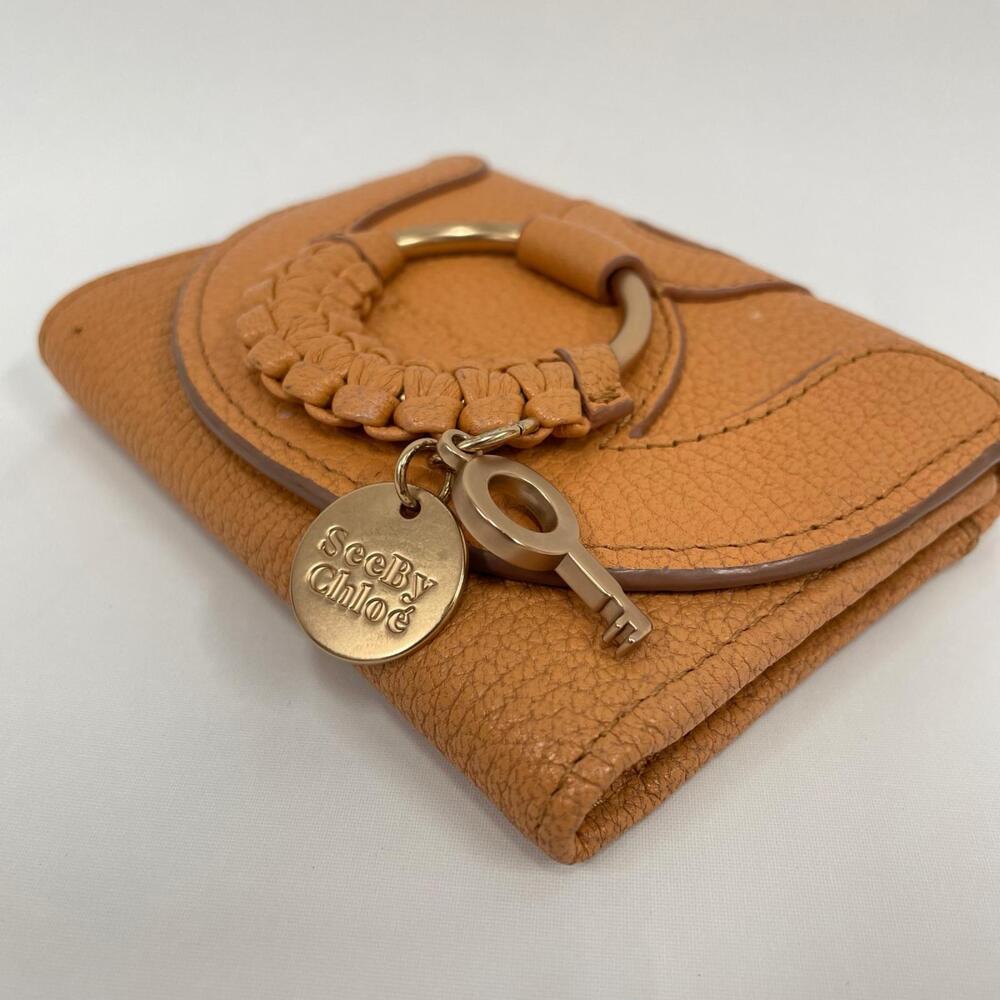 Chloe Trifold Wallet Orange - Picture 3 of 9